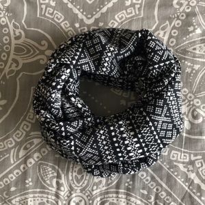 Patterned Infinity Scarf